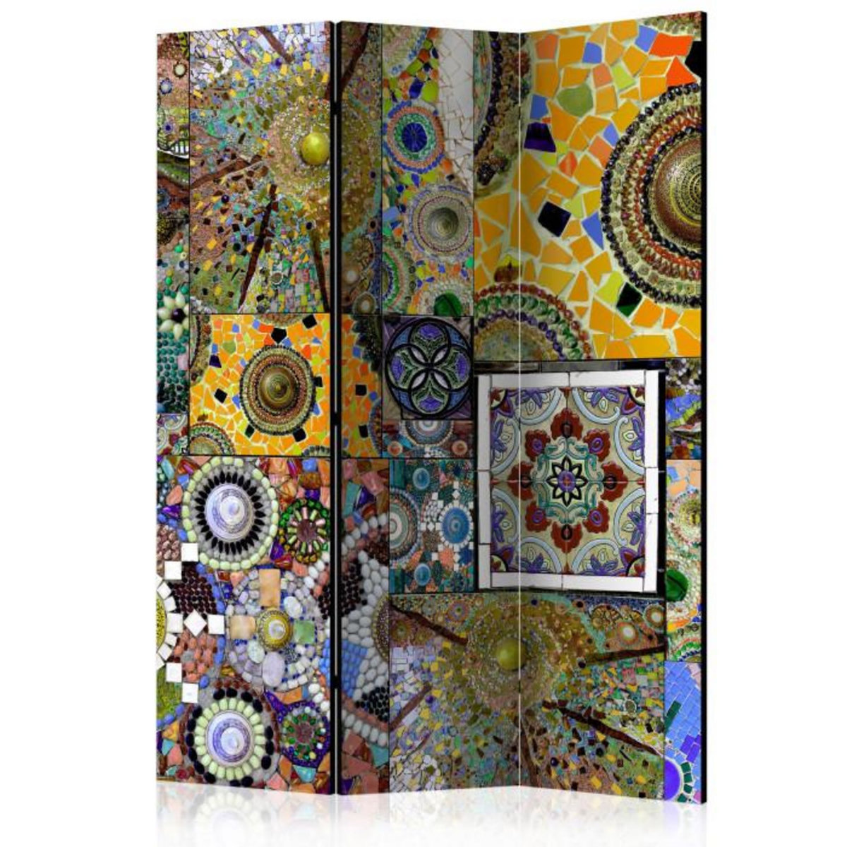 Paris Prix Paravent 3 Volets  Solar Mosaic  135x172cm