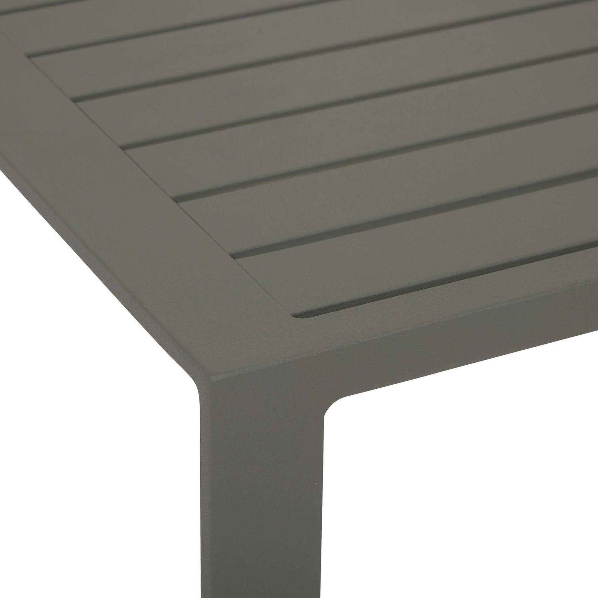 Voir la diapositive 4 : HESPERIDE Table d'appoint de jardin carrée evasion