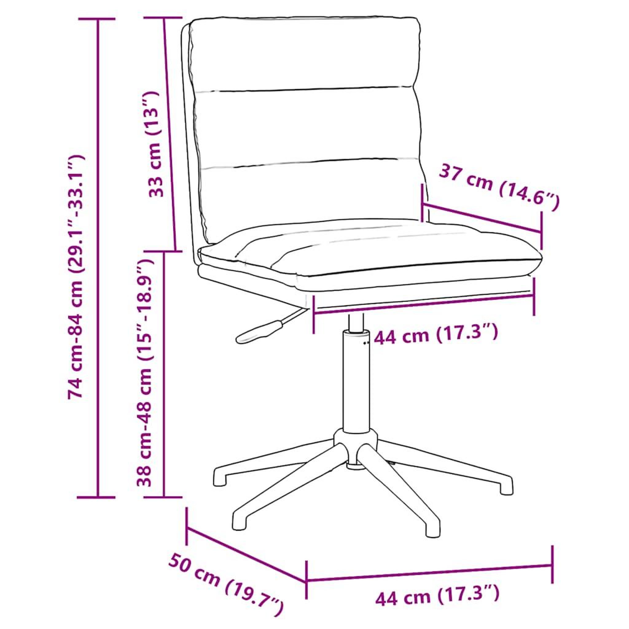 Voir la diapositive 6 : VIDAXL Chaises a manger lot de 4 noir similicuir