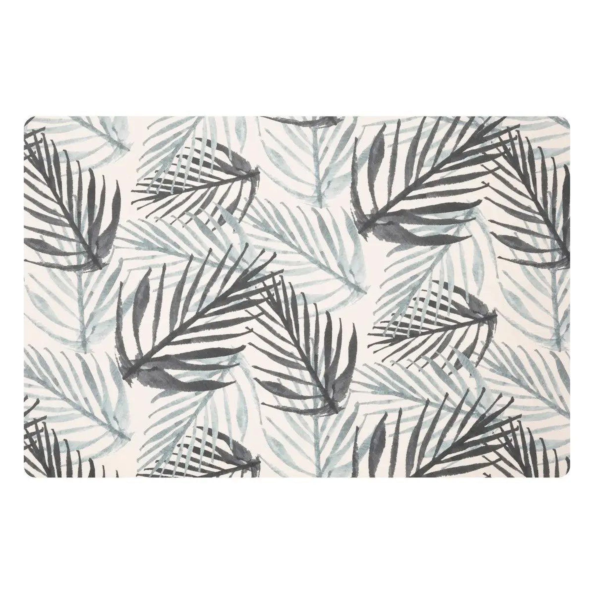 SECRET DE GOURMET Set de table design  palmier  30x45cm multicolore