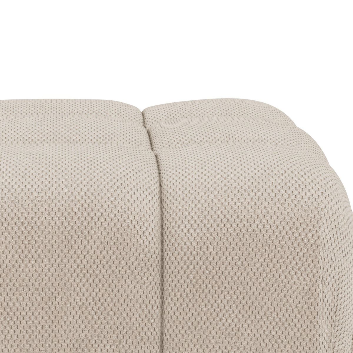 LISA DESIGN Ruby - pouf en velours texturé