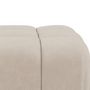 Voir la diapositive 5 : LISA DESIGN Ruby - pouf en velours texturé