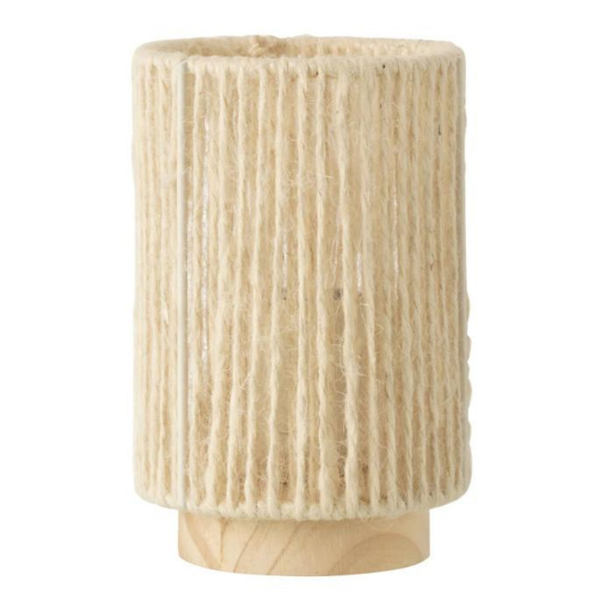 Paris Prix Lampe à Poser Cylindrique à LED  Roslyn  16cm Naturel