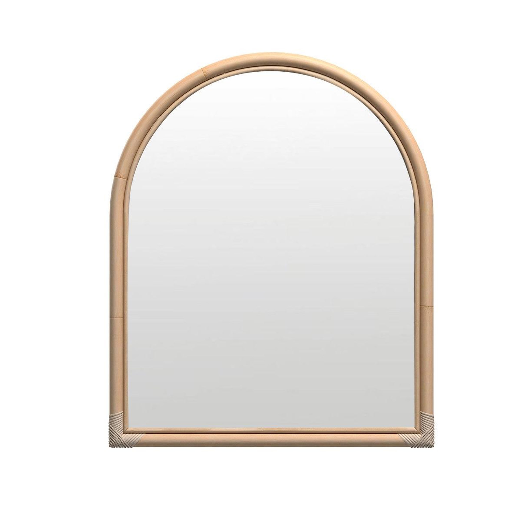 MAISON PAVANE Miroir en rotin naturel 70x85 cm-Indra