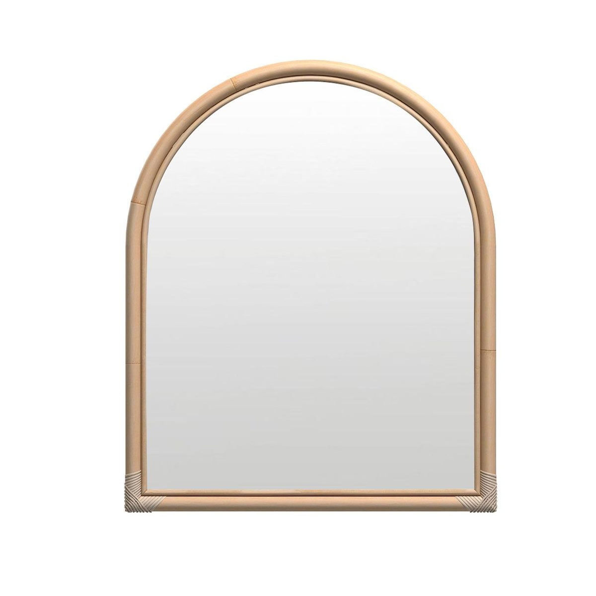 Rendez vous déco Miroir en rotin naturel 70x85 cm-Indra
