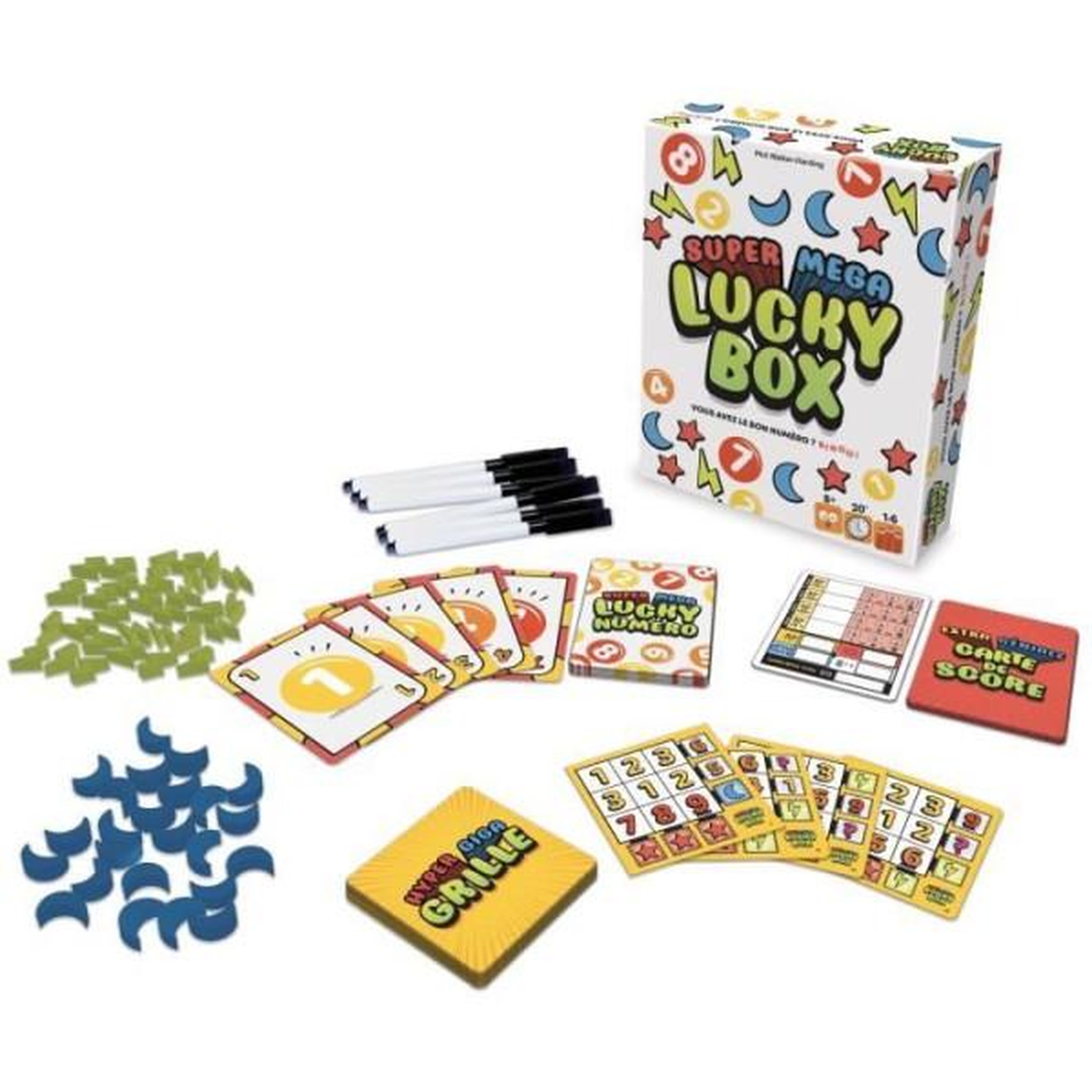 Voir la diapositive 2 : Asmodee Super méga lucky box - asmodee - jeu de société