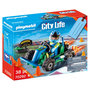 Voir la diapositive 1 : PLAYMOBIL 70292 - City Life - Set cadeau pilote de kart