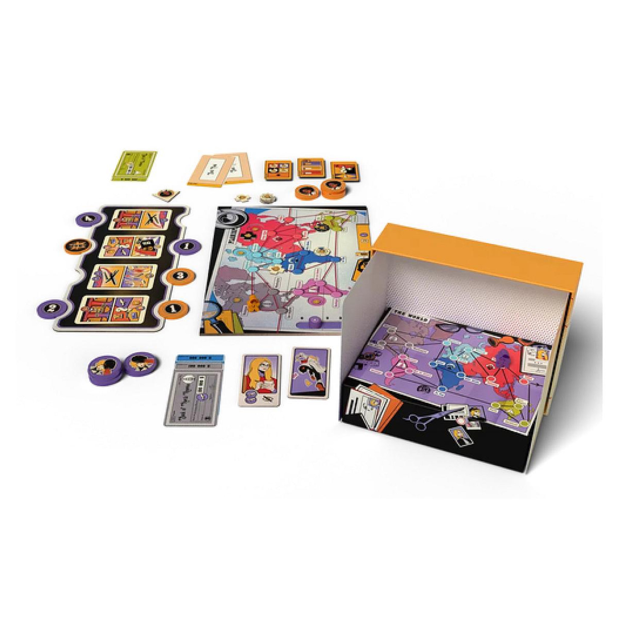 Voir la diapositive 4 : Catch Up Games Red Notice - Jeu de bluff pour 2 joueurs