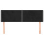 Voir la diapositive 3 : VIDAXL Tetes de lit 2 pcs Noir 72x5x78/88 cm Velours