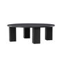 Voir la diapositive 3 : Paris Prix Table Basse Design  Juno  120cm Noir