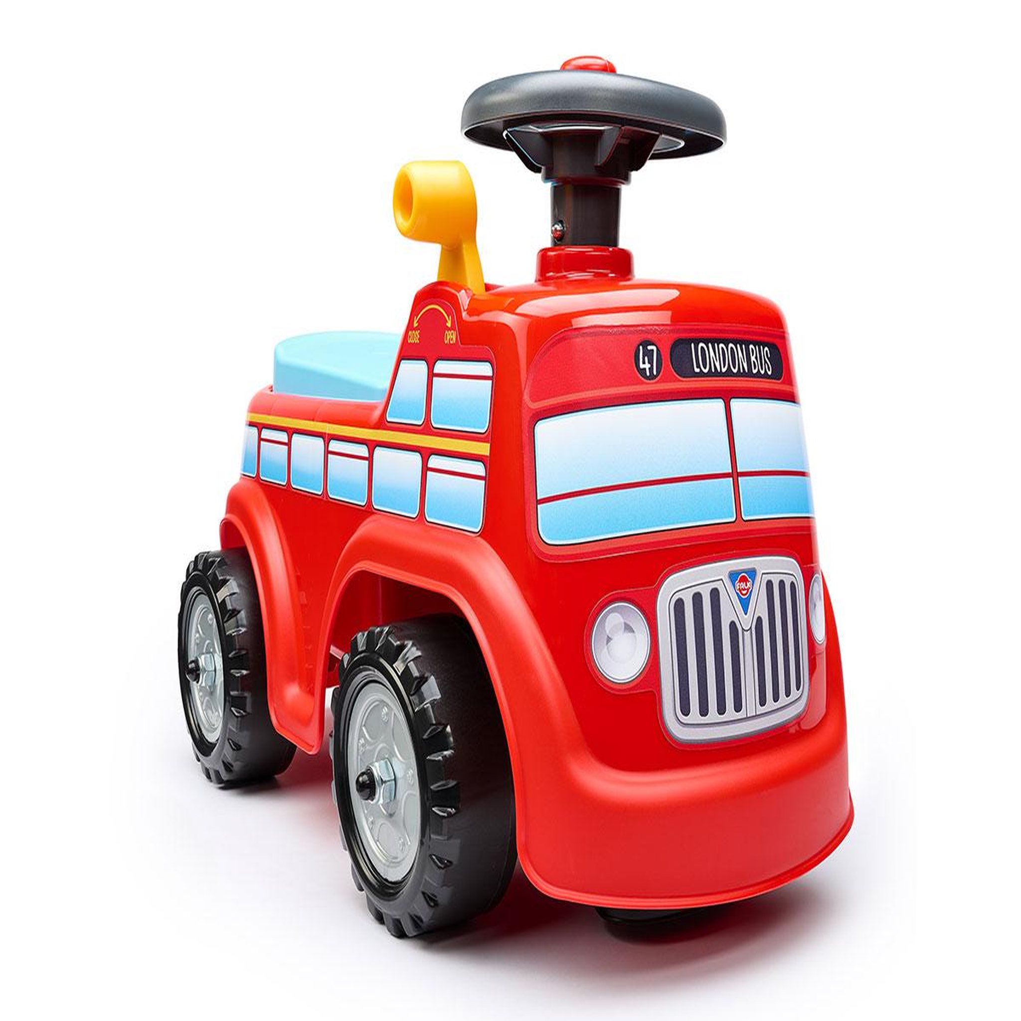Voir la diapositive 1 : FALK Porteur enfant Bus Londonien 1 à 3 ans - Falk
