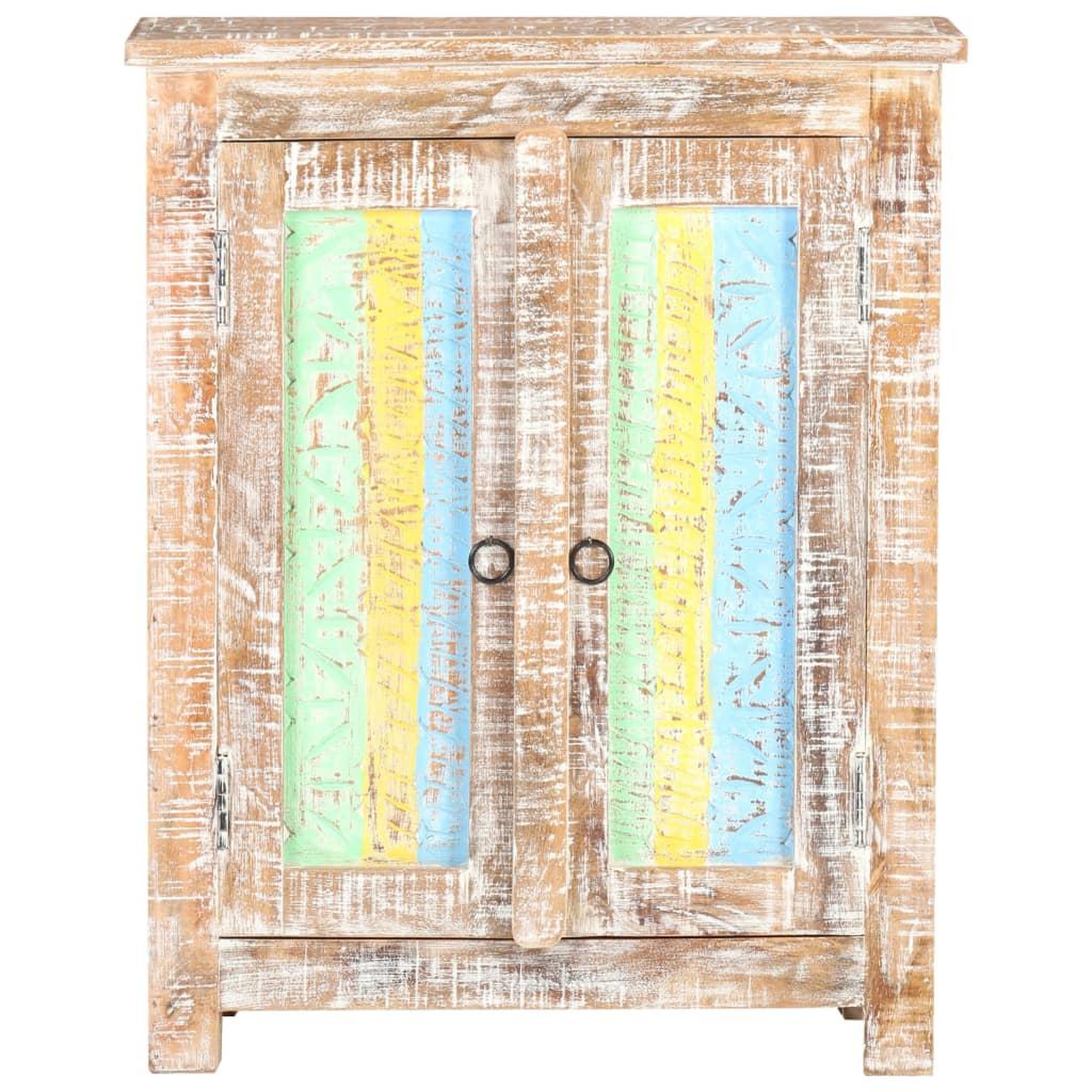 Voir la diapositive 2 : VIDAXL Buffet 61x35x76 cm Bois d'acacia brut