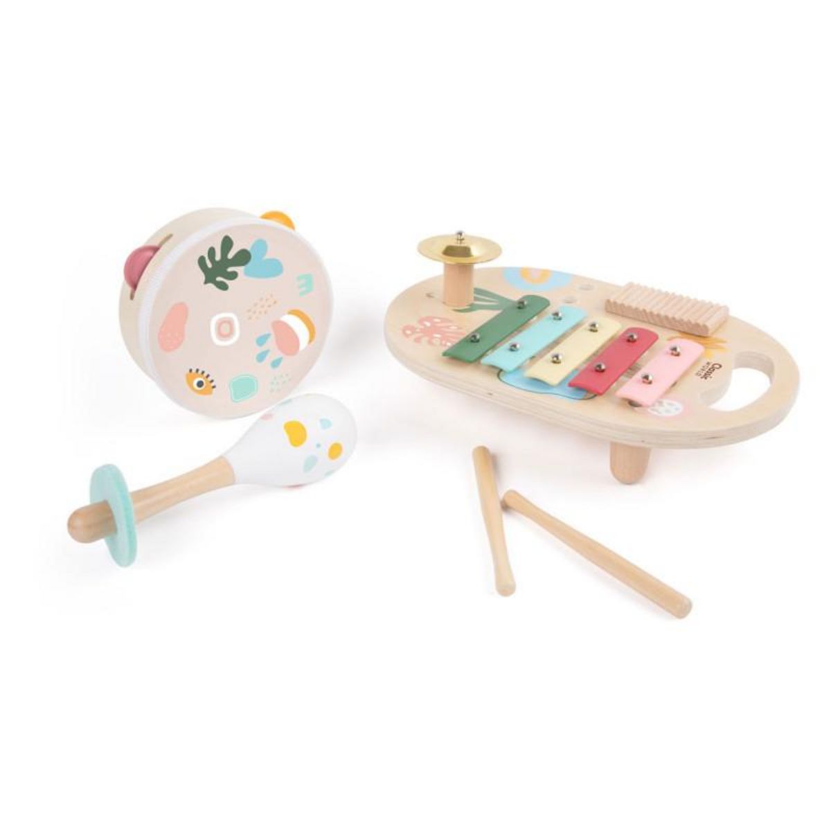 CLASSIC WORLD Classic World Wooden Musical Instruments Set Iris 40559