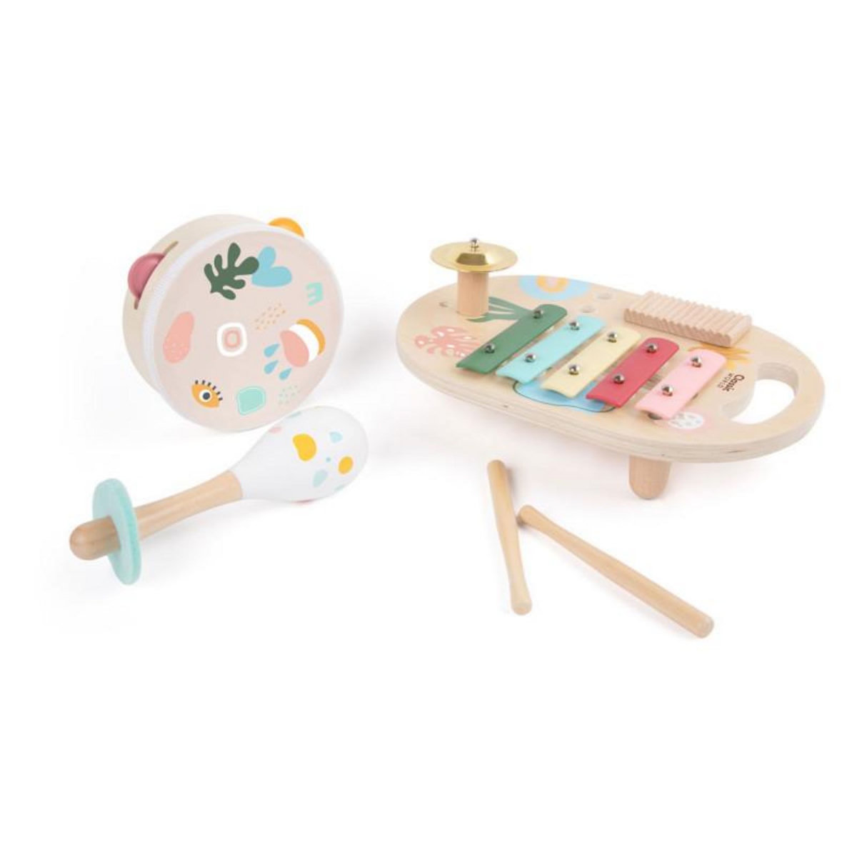 CLASSIC WORLD Classic World Wooden Musical Instruments Set Iris 40559