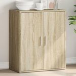 VIDAXL Buffet chene sonoma 79x38x80 cm bois d'ingenierie