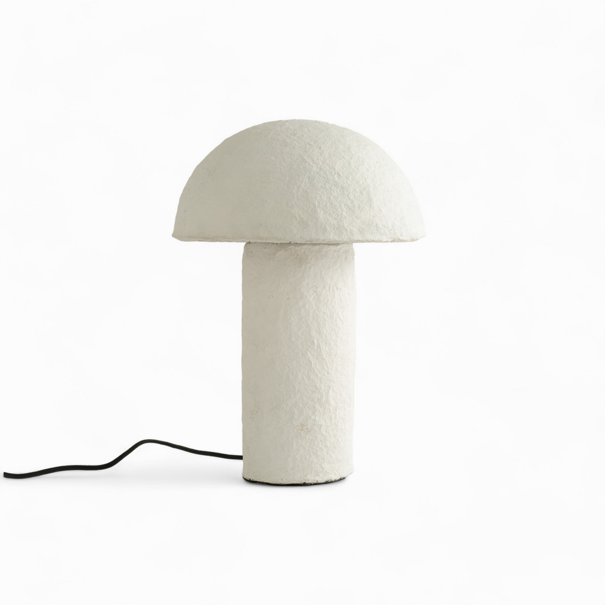 Rendez vous déco Lampe champignon en papier blanc-Poesia