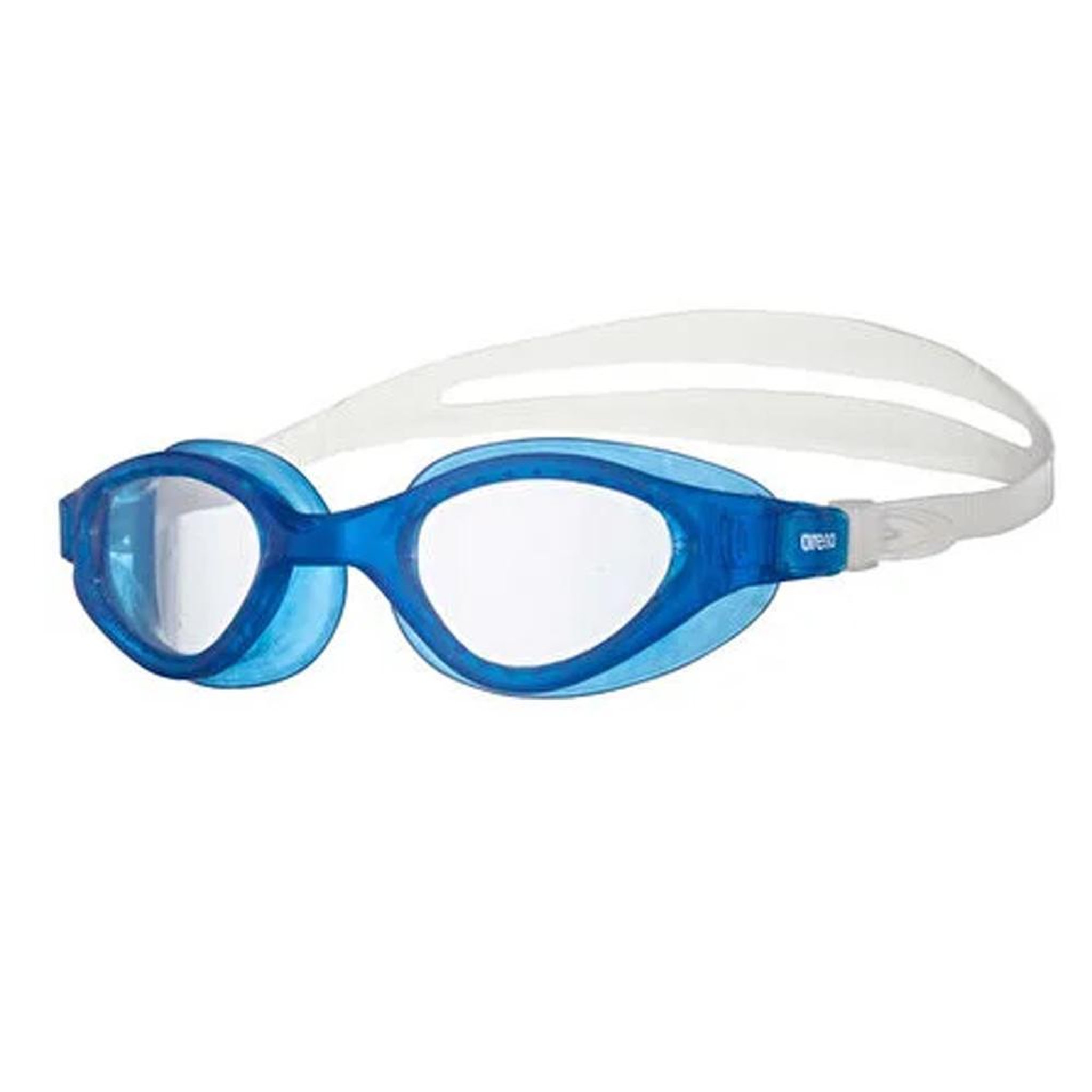 Voir la diapositive 1 : ARENA Lunettes de Natation Bleu/Blanche Mixte Arena Cruiser Evo