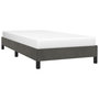 Voir la diapositive 4 : VIDAXL Cadre de lit sans matelas gris fonce 90x200 cm velours
