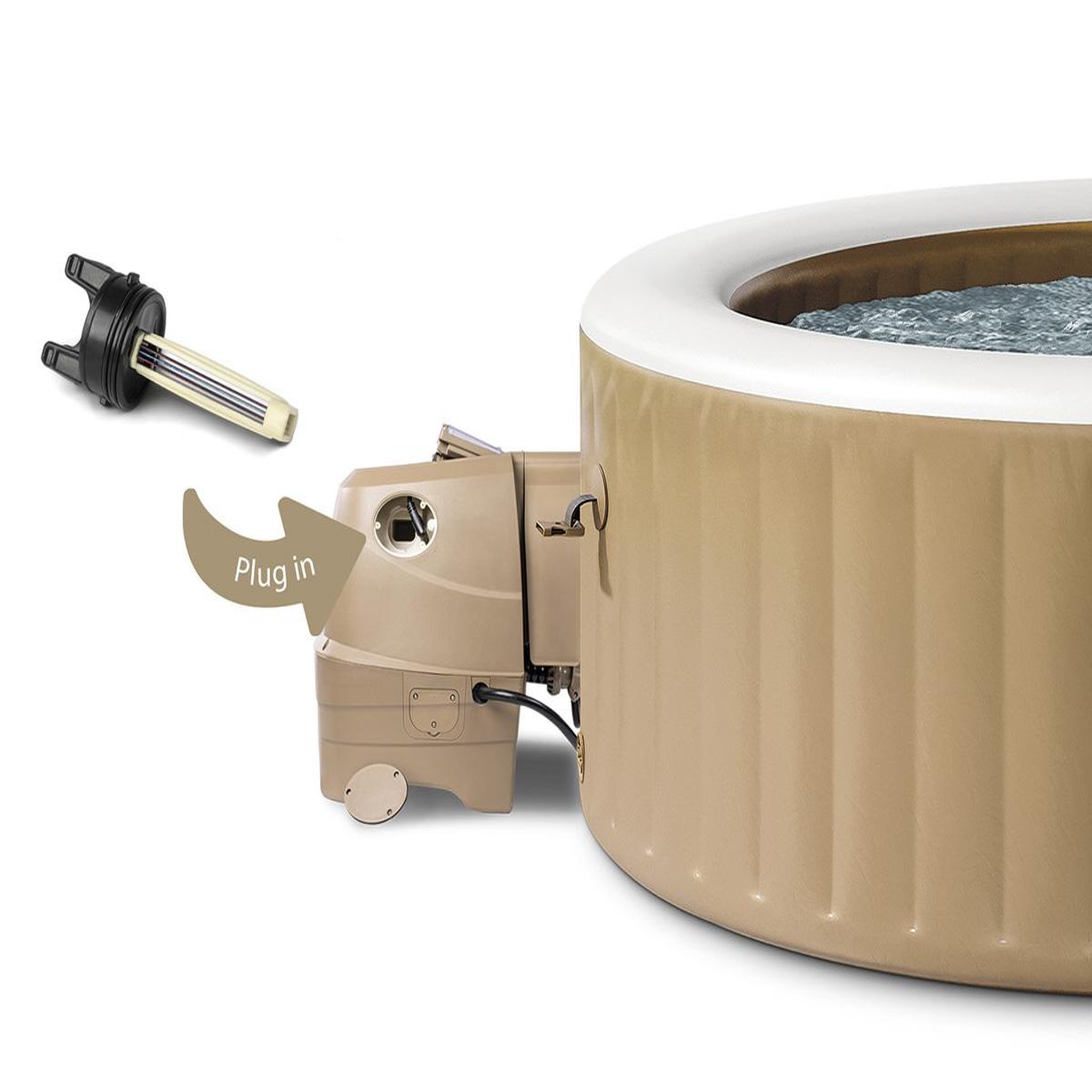 Voir la diapositive 3 : INTEX Kit stérilisation au sel pour spa gonflable - Intex