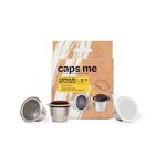 CAPS ME Capsule réutilisable 3 capsules réutilisables à l'infini