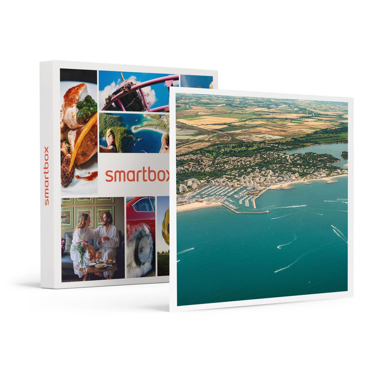 Smartbox Vol en hélicoptère de 20 min au-dessus de Montpellier - Coffret Cadeau Sport & Aventure