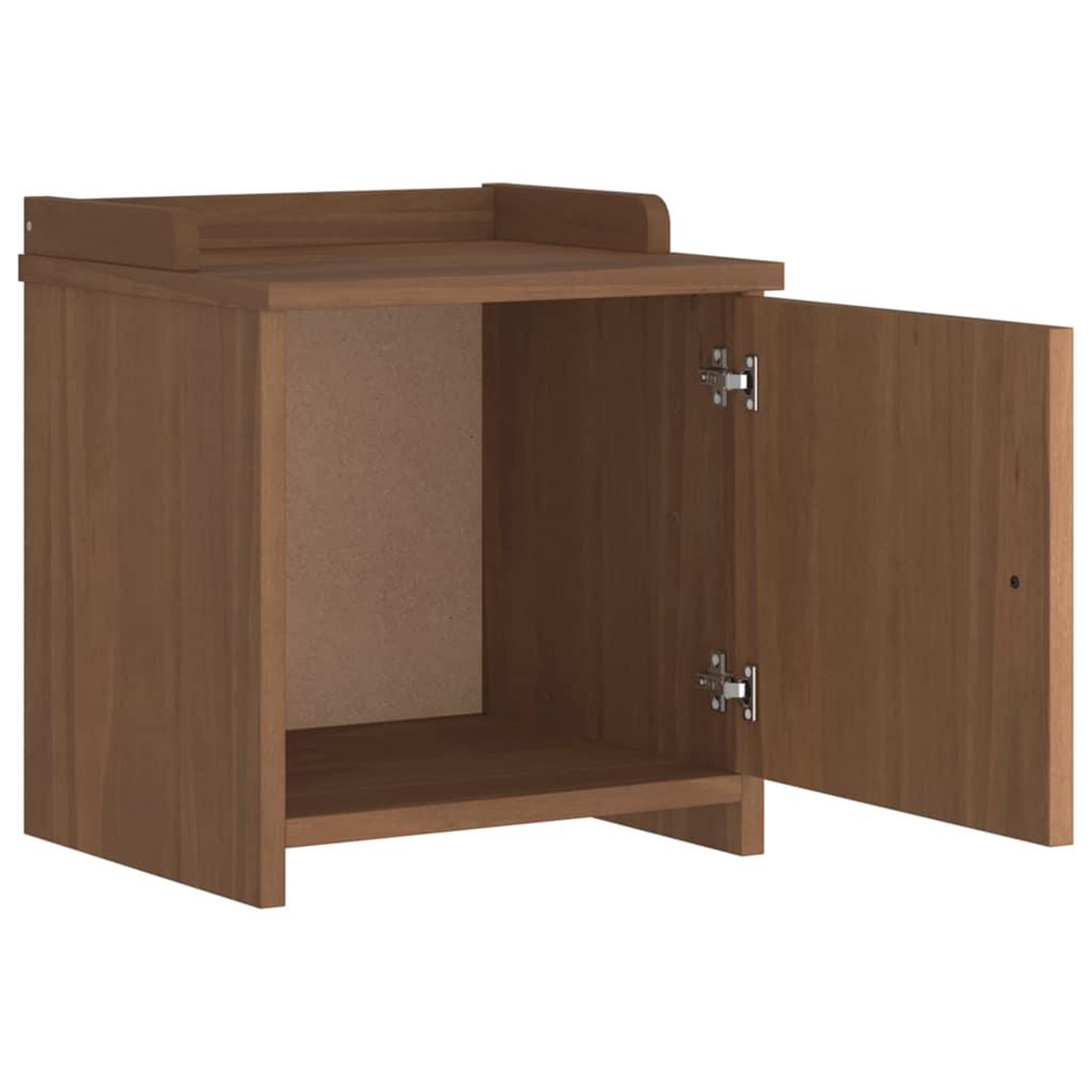 Voir la diapositive 5 : VIDAXL Banc de couloir SANDNES 45x40x50 cm bois de pin massif
