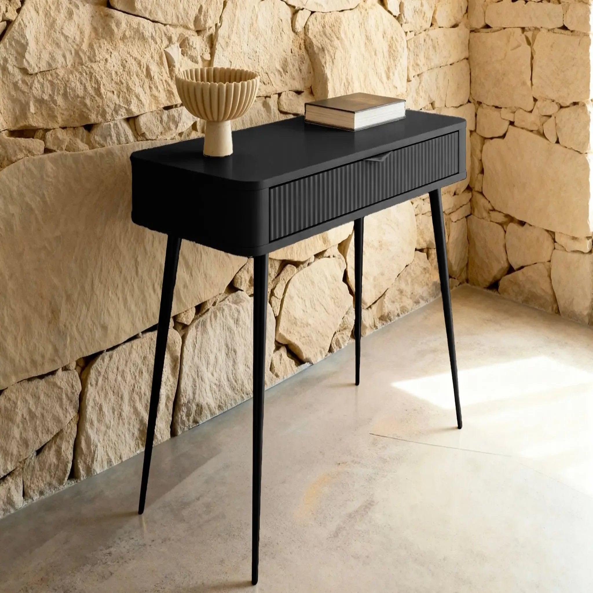 Voir la diapositive 4 : CASANOVA PARIS Joudy - bureau 100cmeffet rainuré