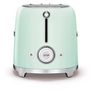 Voir la diapositive 4 : SMEG Grille-pain TSF02PGEU Vert d'eau