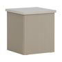 Voir la diapositive 1 : Paris Prix Table d'Appoint Design  Lenox  45cm Beige
