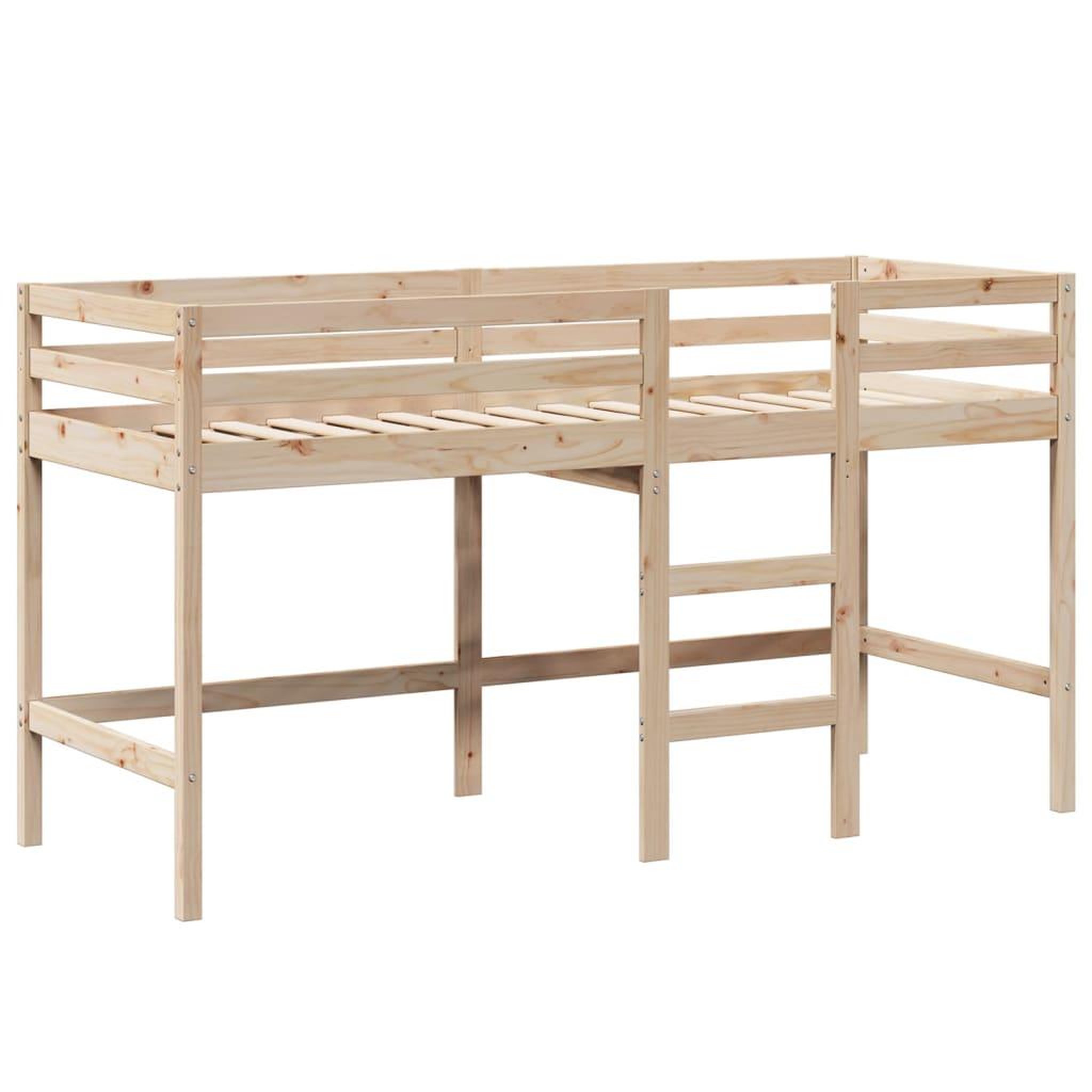 Voir la diapositive 5 : VIDAXL Lit superpose avec echelle et toit sans matelas 90x200 cm