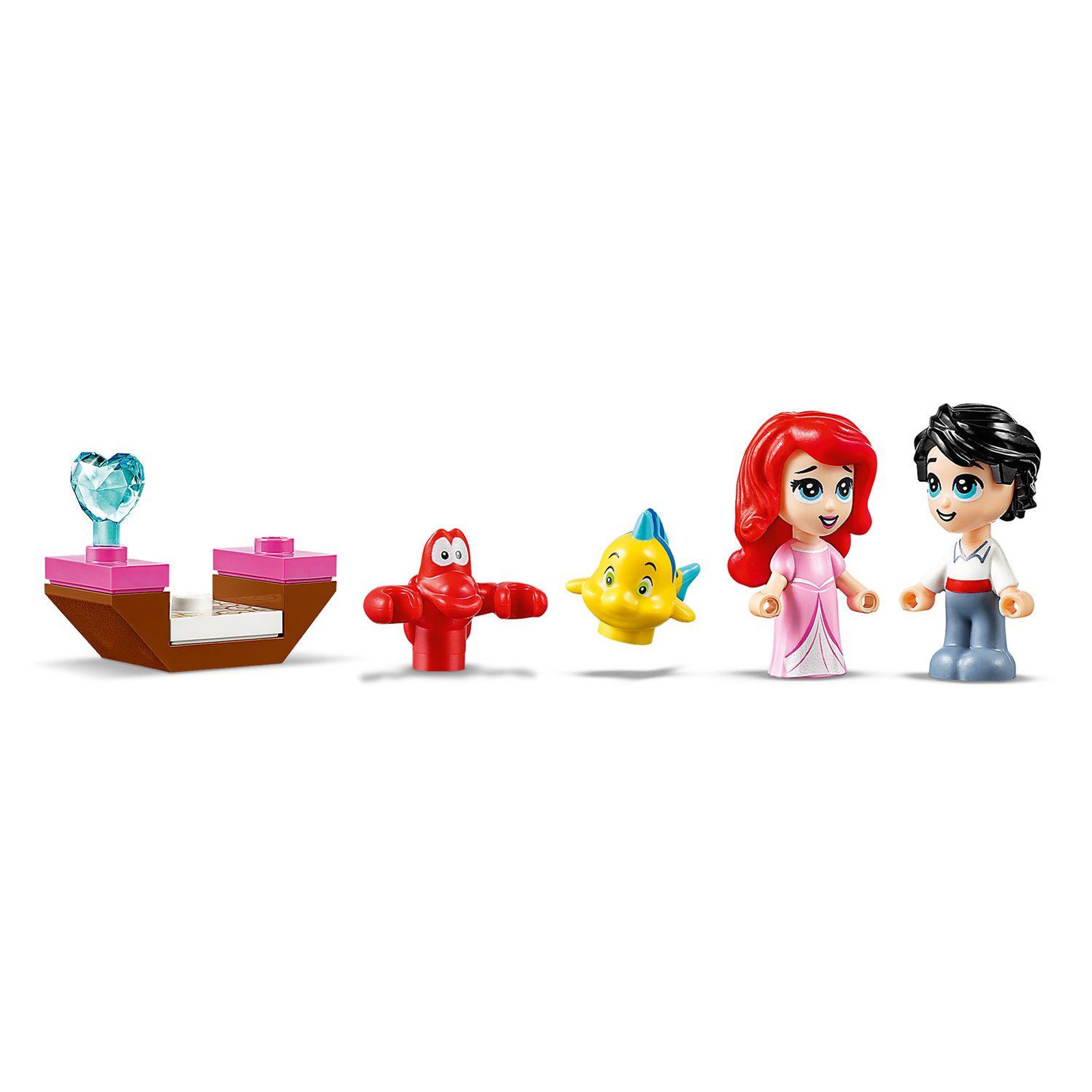 Voir la diapositive 5 : LEGO Princesses Disney 43176- Les Aventures d'Ariel dans un Livre de Contes