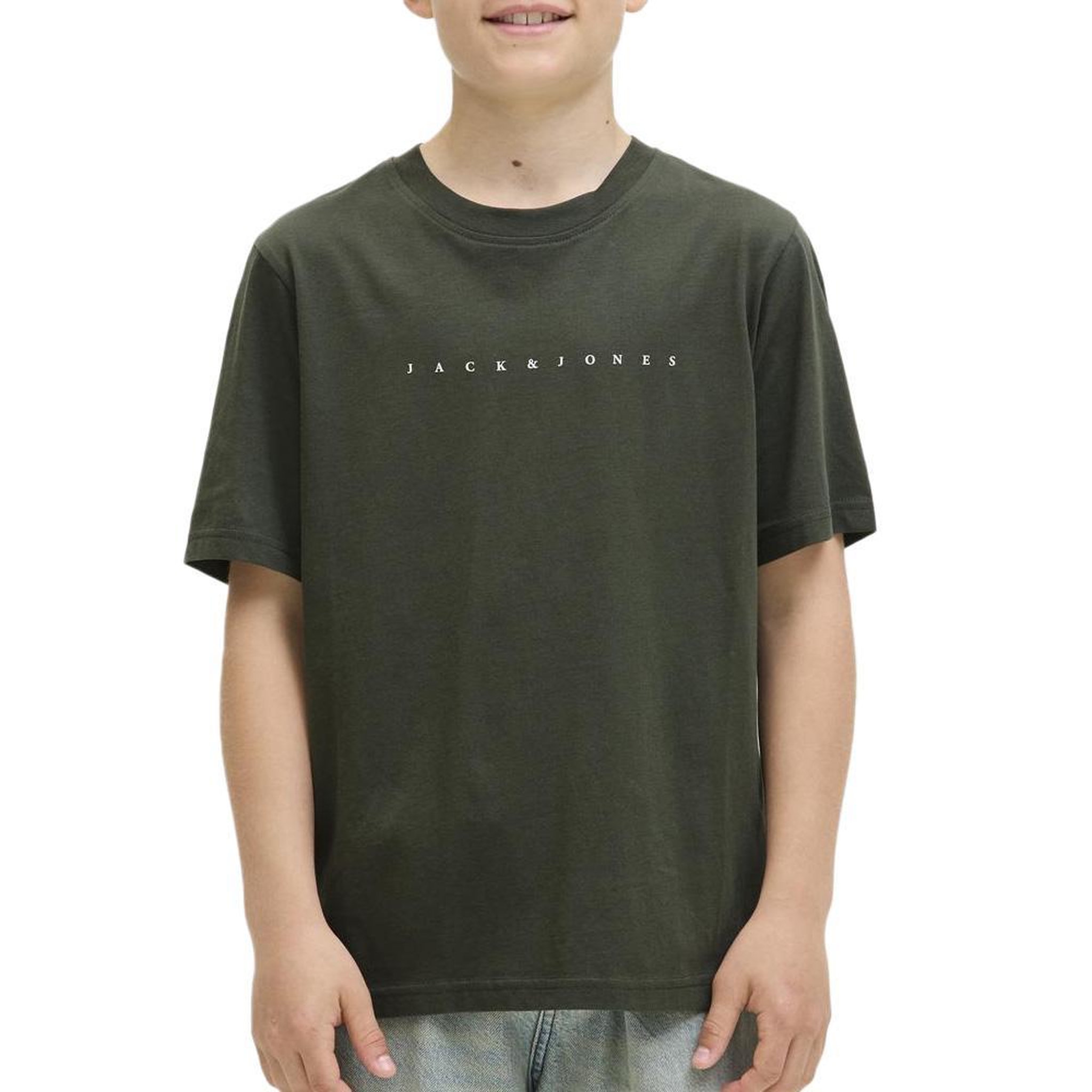 Jack & Jones T shirt  Garçon Jack & Jones Jestar. Coloris disponibles : Vert