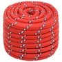 Voir la diapositive 2 : VIDAXL Corde de bateau Rouge 20 mm 50 m Polypropylene