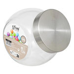 FIVE Bocal en Verre  Bonbons  650ml Transparent
