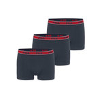 FILA Lot de 3 boxers homme en coton ceinture bicolore FU5333. Coloris disponibles : Bleu