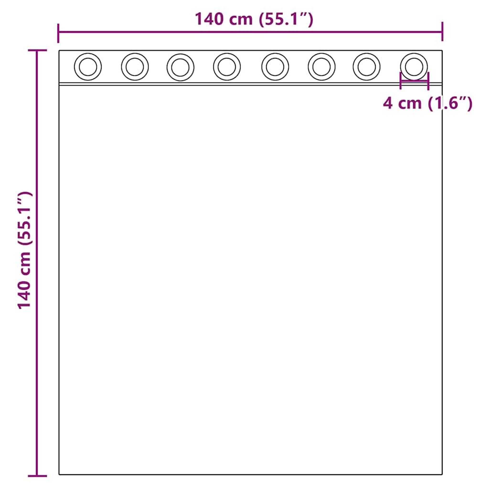 Voir la diapositive 6 : VIDAXL Rideaux en voile avec œillets 2 pcs bleu royal