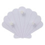 Voir la diapositive 1 : Atmosphera Kids Patère Coquillage 3 Crochets  Sirène  36cm Violet