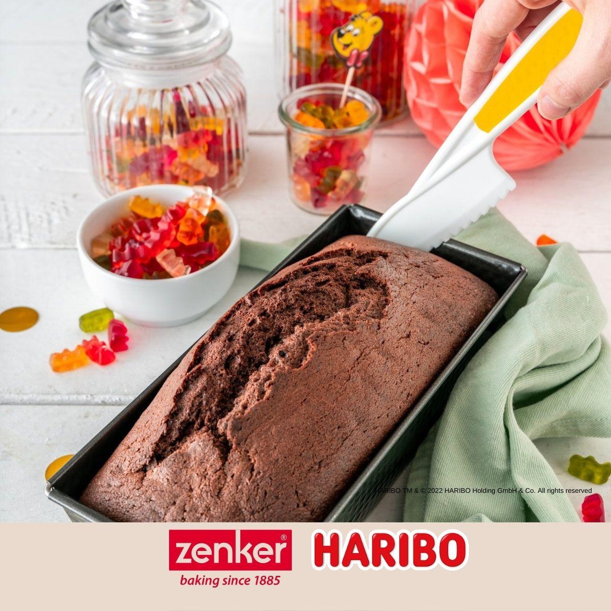 Voir la diapositive 6 : ZENKER Couteau de cuisine pour enfant en plastique 22,2 cm Zenker Haribo