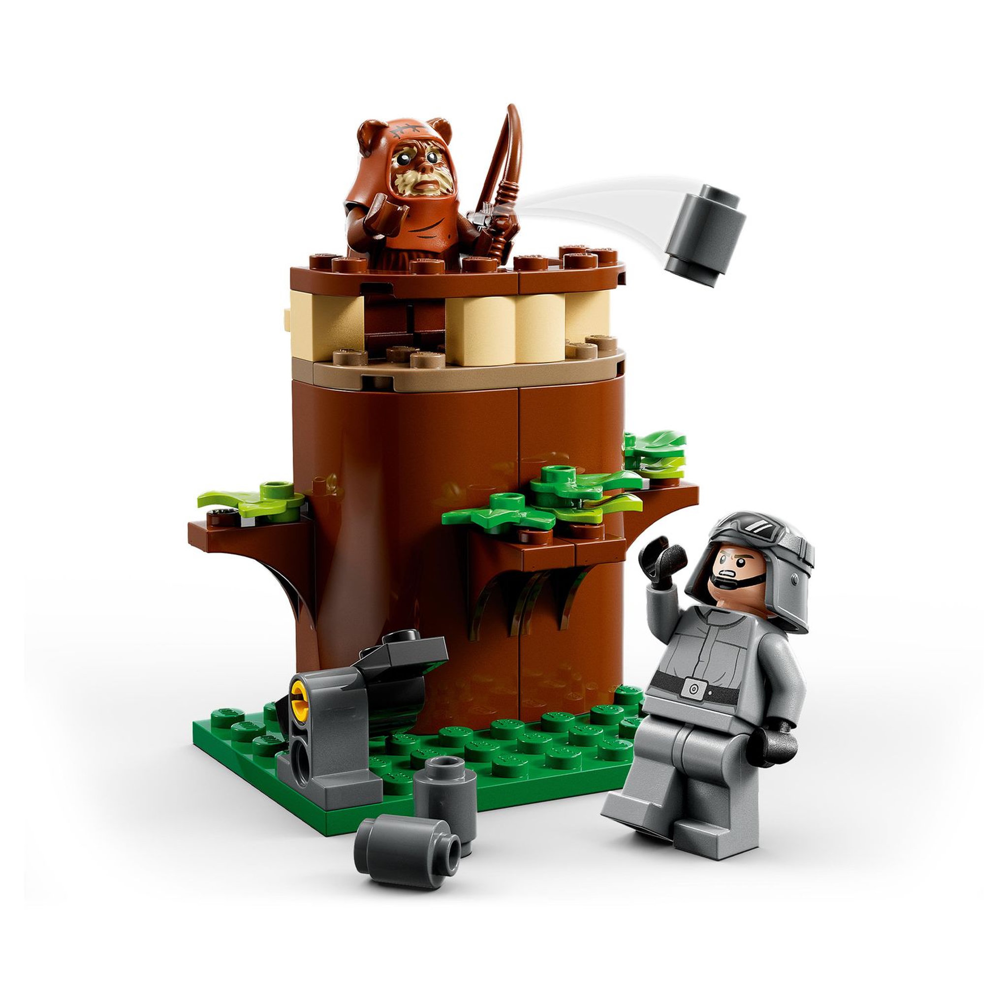 Voir la diapositive 5 : LEGO Star Wars 75332 AT-ST, Jeu de Construction, Marcheur, avec Minifigurine Scout Trooper