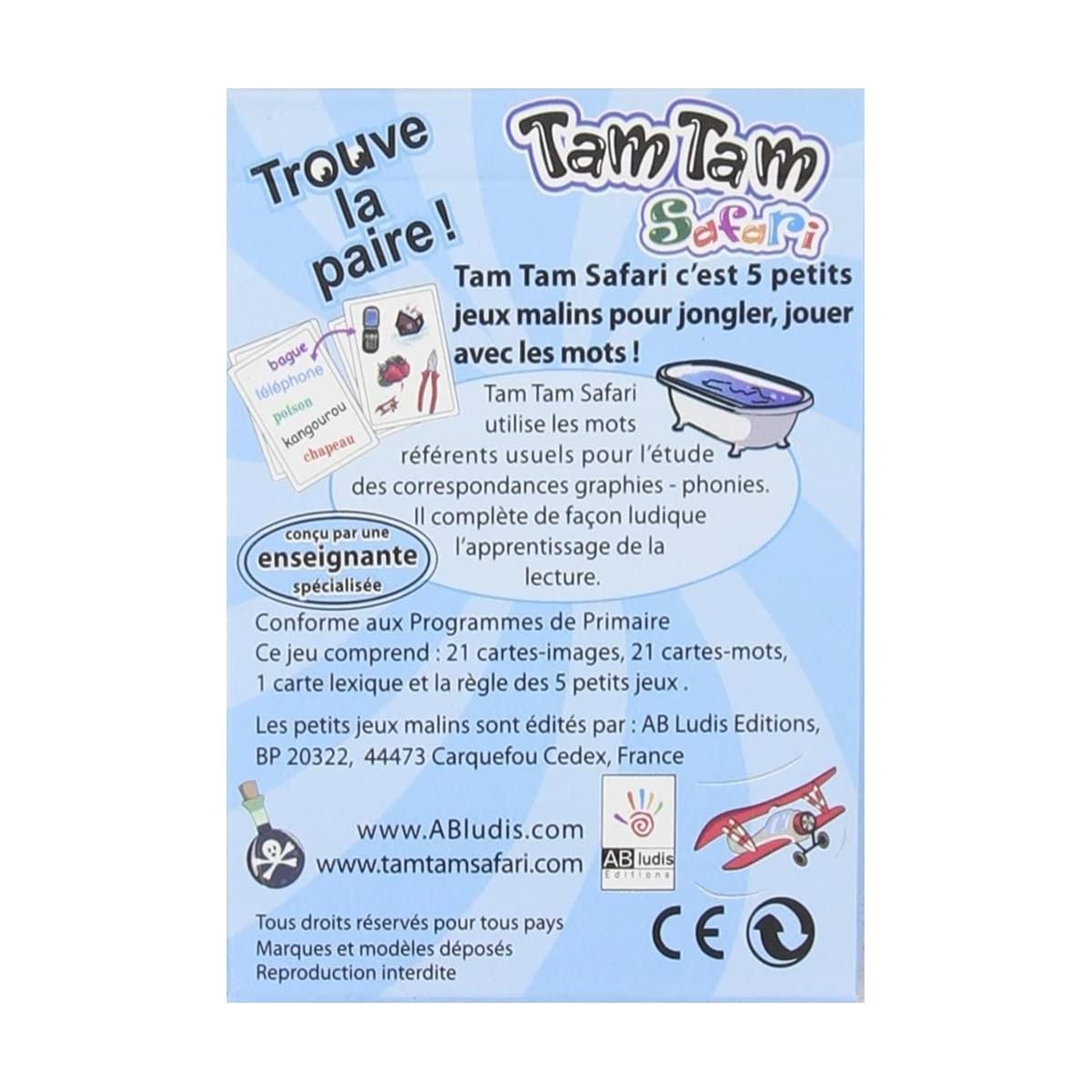 AB Ludis Tam Tam Safari niveau CE1