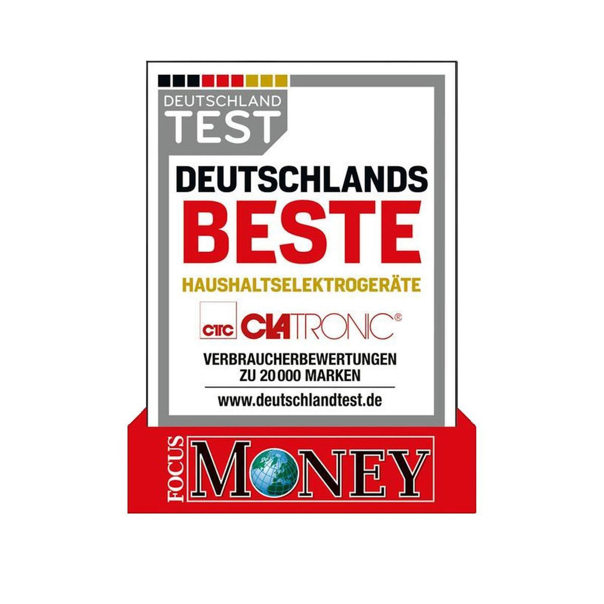 CLATRONIC Grille-pain Clatronic TA 3565 Noir 2 tranches