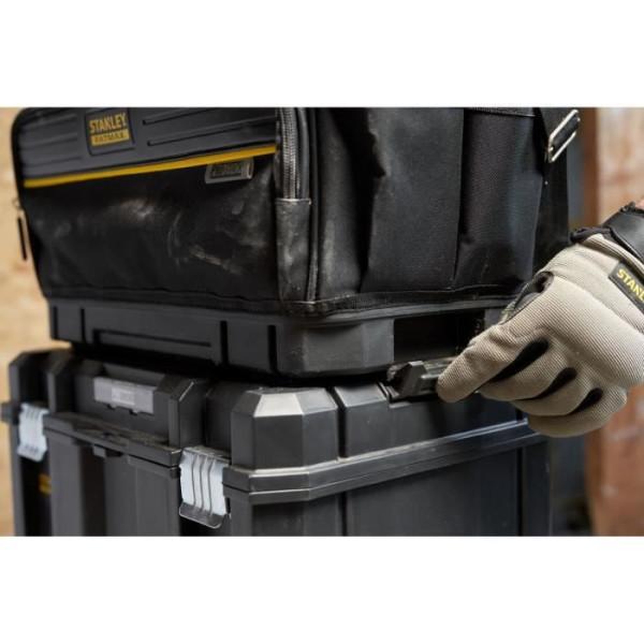 Voir la diapositive 2 : Stanley Sac a outils pro-stack™ - stanley fatmax - fmst17627-1 - 45 cm - charge 25 kg