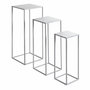 Voir la diapositive 2 : Paris Prix Lot de 3 Sellettes Gigognes  Violette  70cm Gris