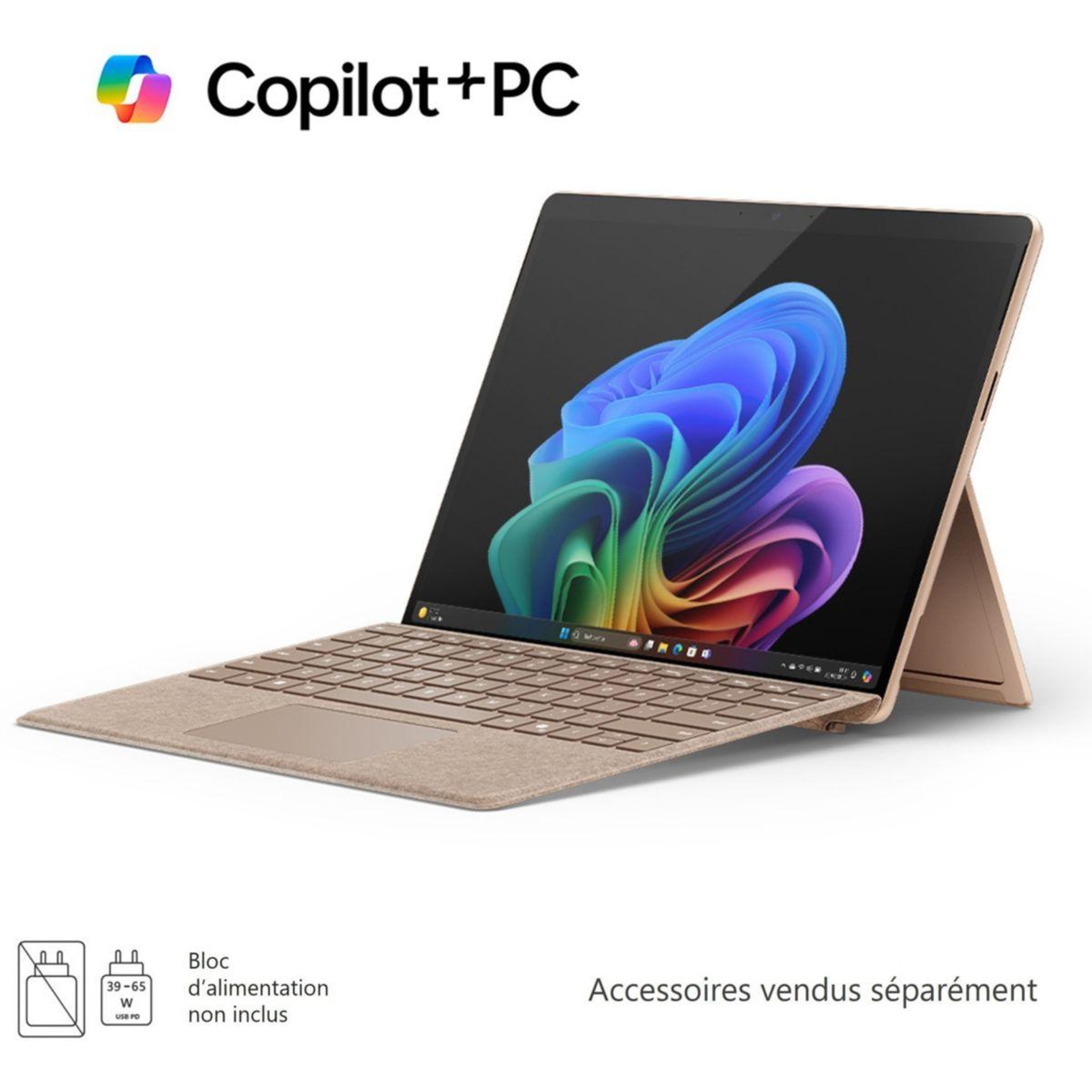 Voir la diapositive 2 : MICROSOFT PC Hybride Surface Pro 13' XElite/16/512 Dune