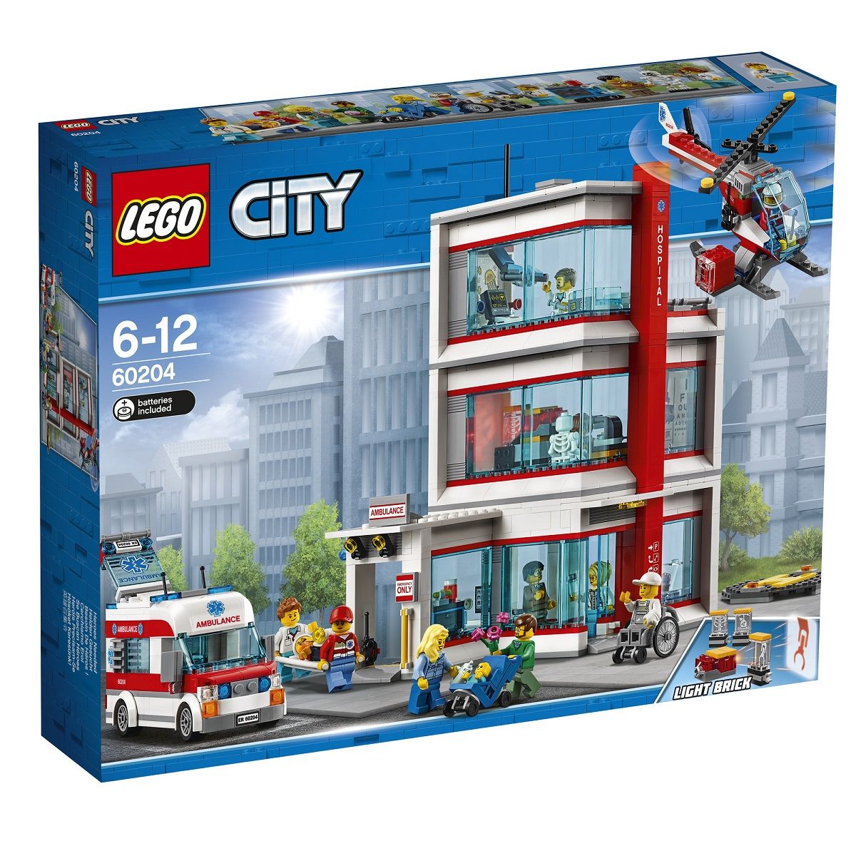 LEGO City 60204 - L'hôpital Lego City 