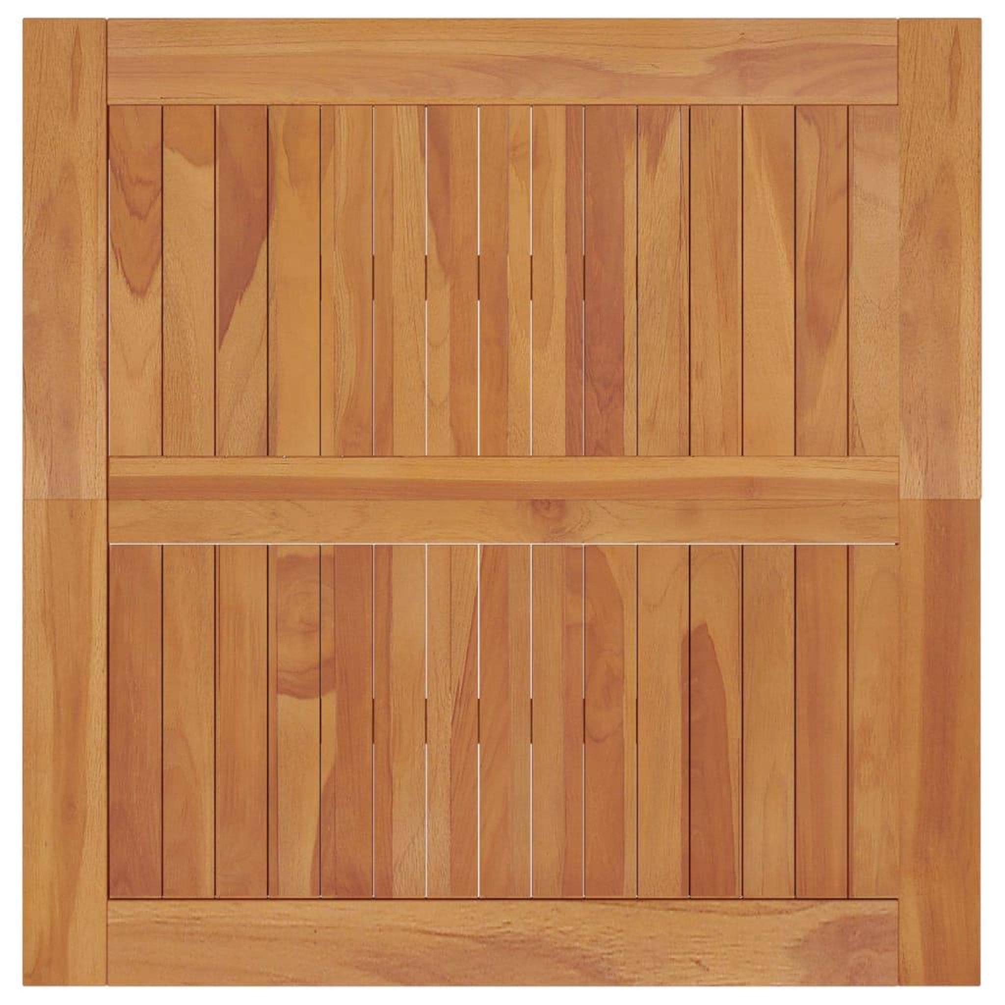 Voir la diapositive 4 : VIDAXL Table a dîner de jardin 85x85x75 cm Bois massif de teck