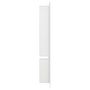 Voir la diapositive 3 : VIDAXL Niche de douche avec 2 compartiments Blanc brillant 41x69x9 cm
