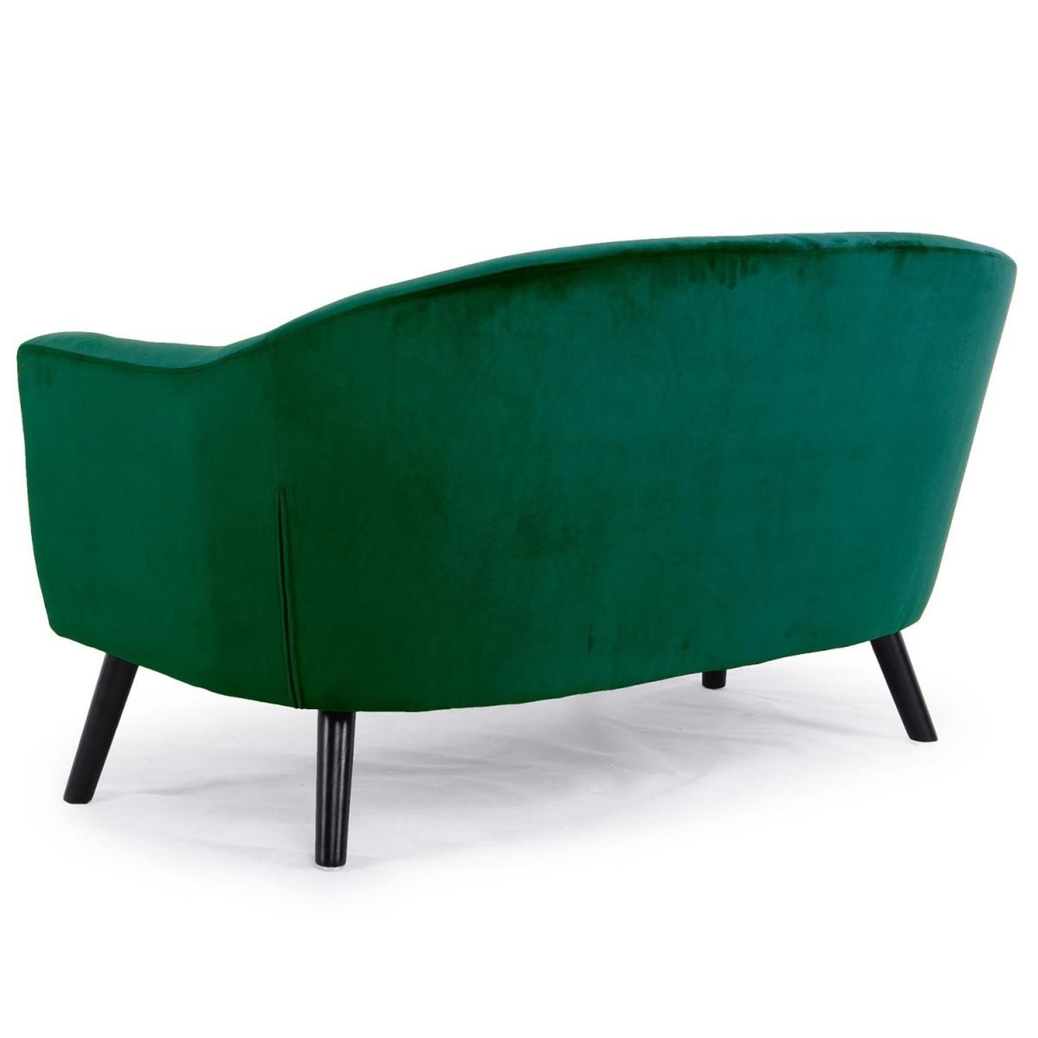 Voir la diapositive 2 : Paris Prix Canapé scandinave velours  lopy  157cm vert