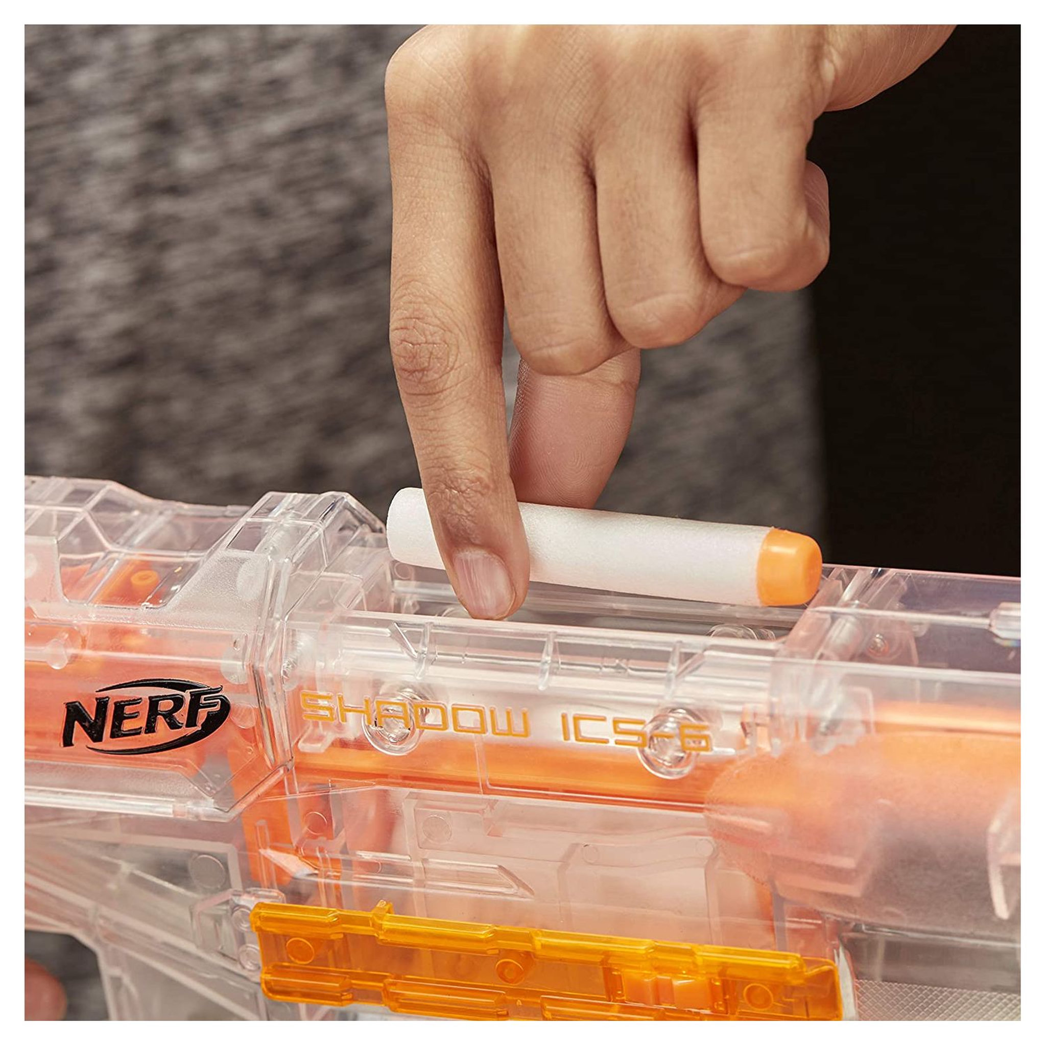 Voir la diapositive 7 : HASBRO Pistolet Nerf Modulus Shadow ICS6