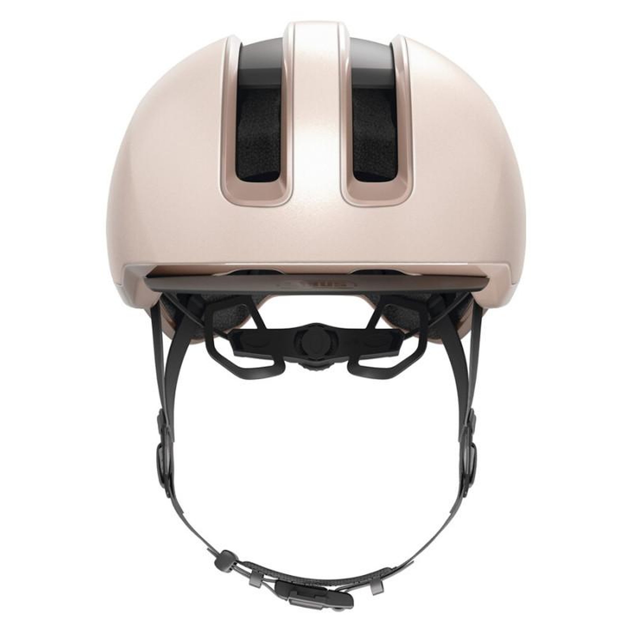 Voir la diapositive 2 : ABUS Casque vélo Abus HUD Y CHAMPAGNE M